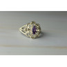 925 Sterling Silver Amethyst 