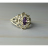 925 Sterling Silver Amethyst 