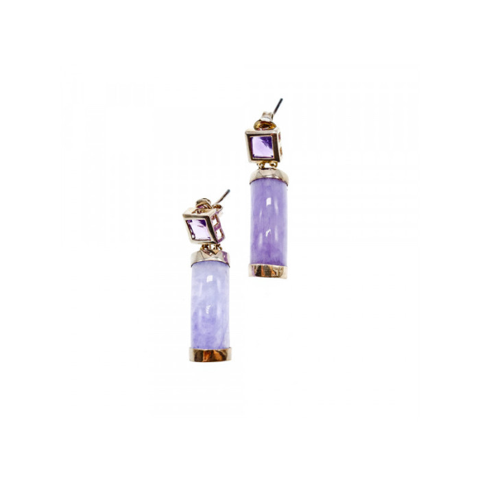 925 Sterling Silver Iolite Earrings