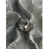 Beautiful Design 925 Sterling Silver Cz Ring Size 9