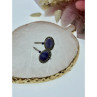 Vintage 925 Sterling Silver Agate & Marcasites Earrings