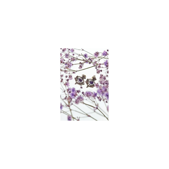 925 Sterling Silver Iolite Earrings