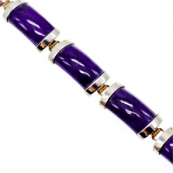 925 Sterling Silver Agate Bracelet
