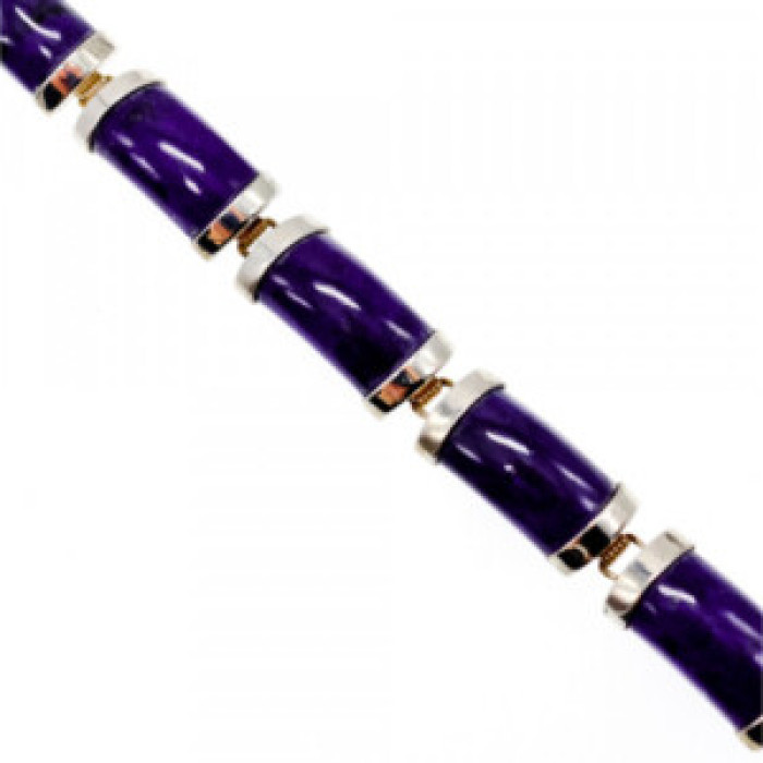 925 Sterling Silver Agate Bracelet