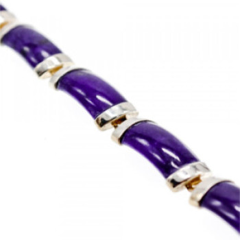 925 Sterling Silver Agate Bracelet