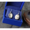 925 Sterling Silver Mother OF Pearl Earrings