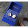 925 Sterling Silver Mother OF Pearl Earrings