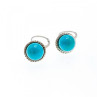 925 Sterling Silver Turquoise Earrings