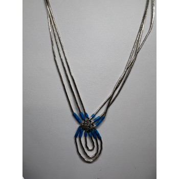 925 Sterling Silver Turquoise Necklace