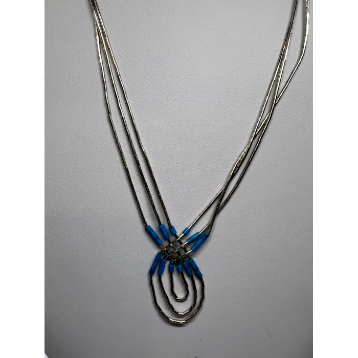 925 Sterling Silver Turquoise Necklace