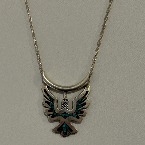 925 Sterling Silver Turquoise Necklace