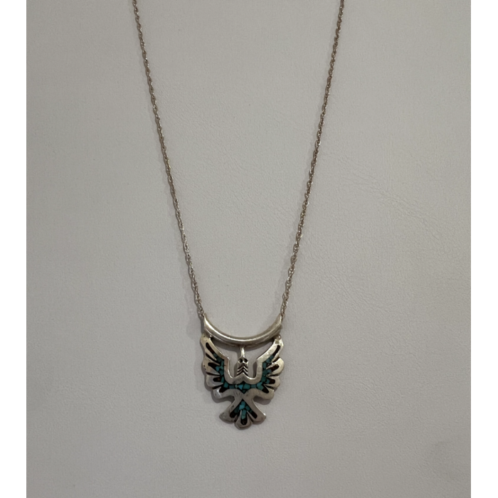 925 Sterling Silver Turquoise Necklace