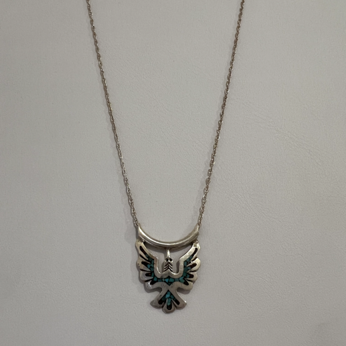 925 Sterling Silver Turquoise Necklace