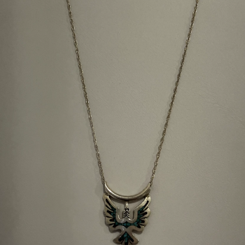 925 Sterling Silver Turquoise Necklace