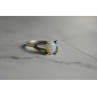 925 Sterling Silver Opal Ring Size 6.5