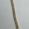 925 Sterling Silver Gold Plated Charm Bracelet