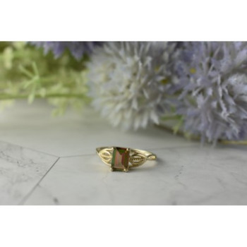 925 Sterling Silver Spinel Ring Size 6.5