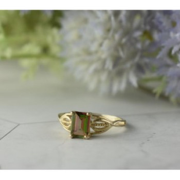 925 Sterling Silver Spinel Ring Size 6.5