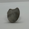 925 Sterling Silver Abalone Shell Ring Size 12