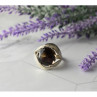 925 Sterling Silver Hessonite Ring Size 9