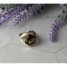 925 Sterling Silver Hessonite Ring Size 9