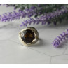 925 Sterling Silver Hessonite Ring Size 9