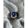 Men's 925 Sterling Silver Star Sapphire Ring Size 10