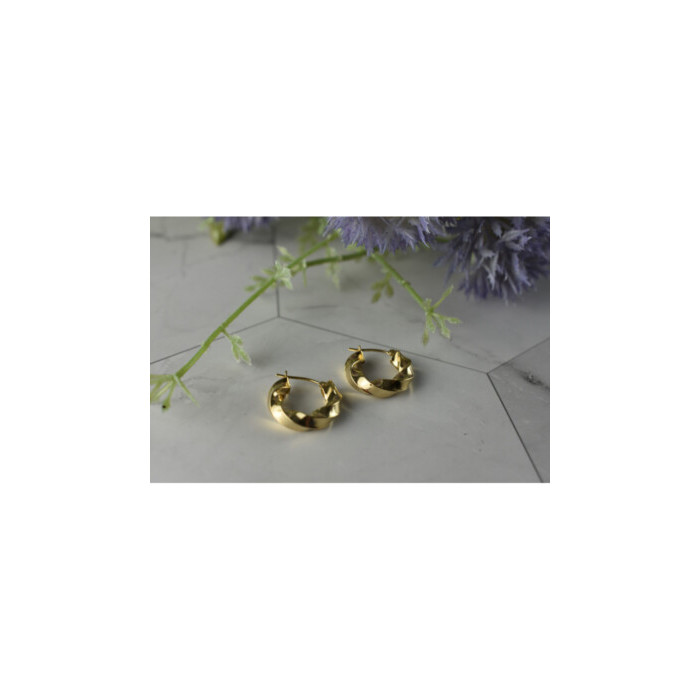 10K YELLOW GOLD EARRINGS