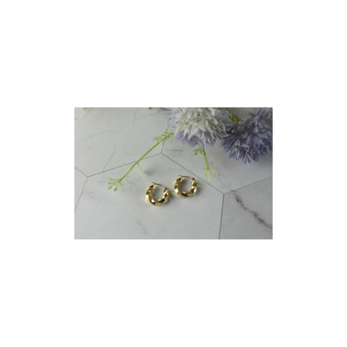 10K YELLOW GOLD EARRINGS