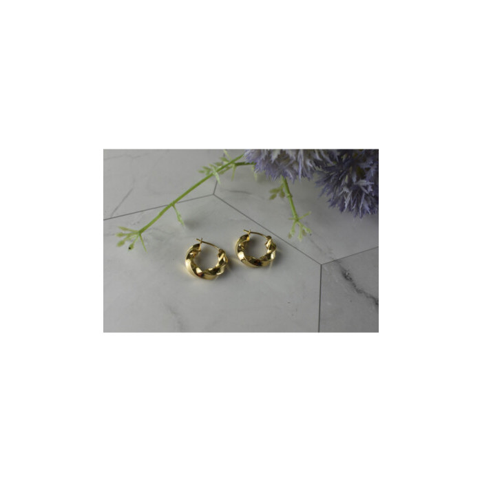 10K YELLOW GOLD EARRINGS