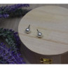 Stud Earrings with Pearls