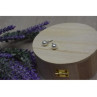 Stud Earrings with Pearls