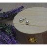 Stud Earrings with Pearls