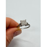 925 Sterling Silver CZ Ring Size 6
