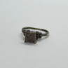 925 Sterling Silver CZ Ring Size 6