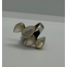 925 STERLING SILVER  MOTHER OF PEARL RING SIZE 7