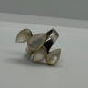 925 Sterling Silver Mother OF Pearl Ring Size 7