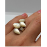 925 STERLING SILVER  MOTHER OF PEARL RING SIZE 7
