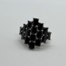 925 Sterling Silver Tourmaline Ring Size 5.5