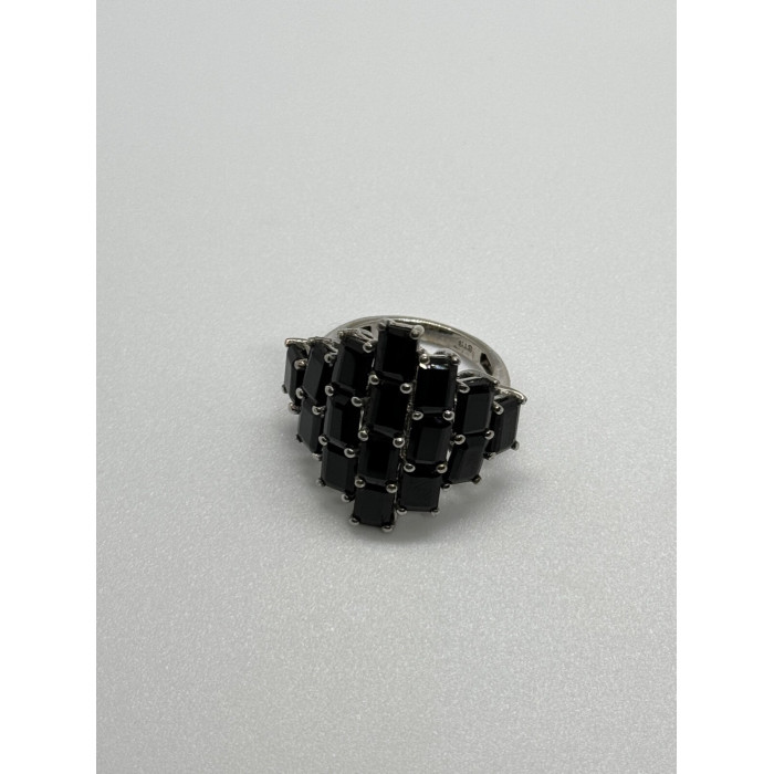 925 Sterling Silver Tourmaline Ring Size 5.5