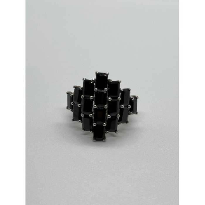 925 Sterling Silver Tourmaline Ring Size 5.5