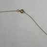 10K Yellow Gold Necklace Topaz & Diamond Heart