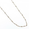 925 Sterling Silver Necklace Italy 29.9 in
