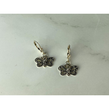 Vintage 925 Sterling Silver Marcasites 