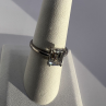 925 Sterling Silver & CZ Ring Size 7