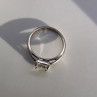 925 Sterling Silver & CZ Ring Size 7
