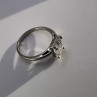925 Sterling Silver & CZ Ring Size 7