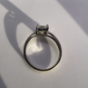925 Sterling Silver & CZ Ring Size 7