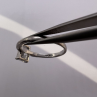 925 Sterling Silver & CZ Ring Size 7