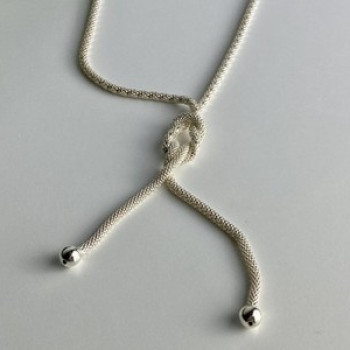 925 Sterling Silver Necklace Italy